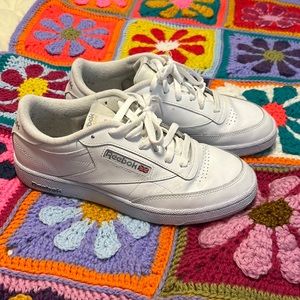 Mens Reebok Club C. White. Sz 9.5